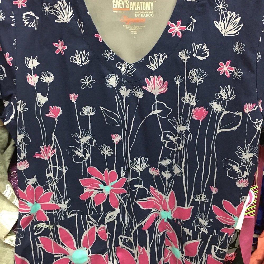 Scrub tops